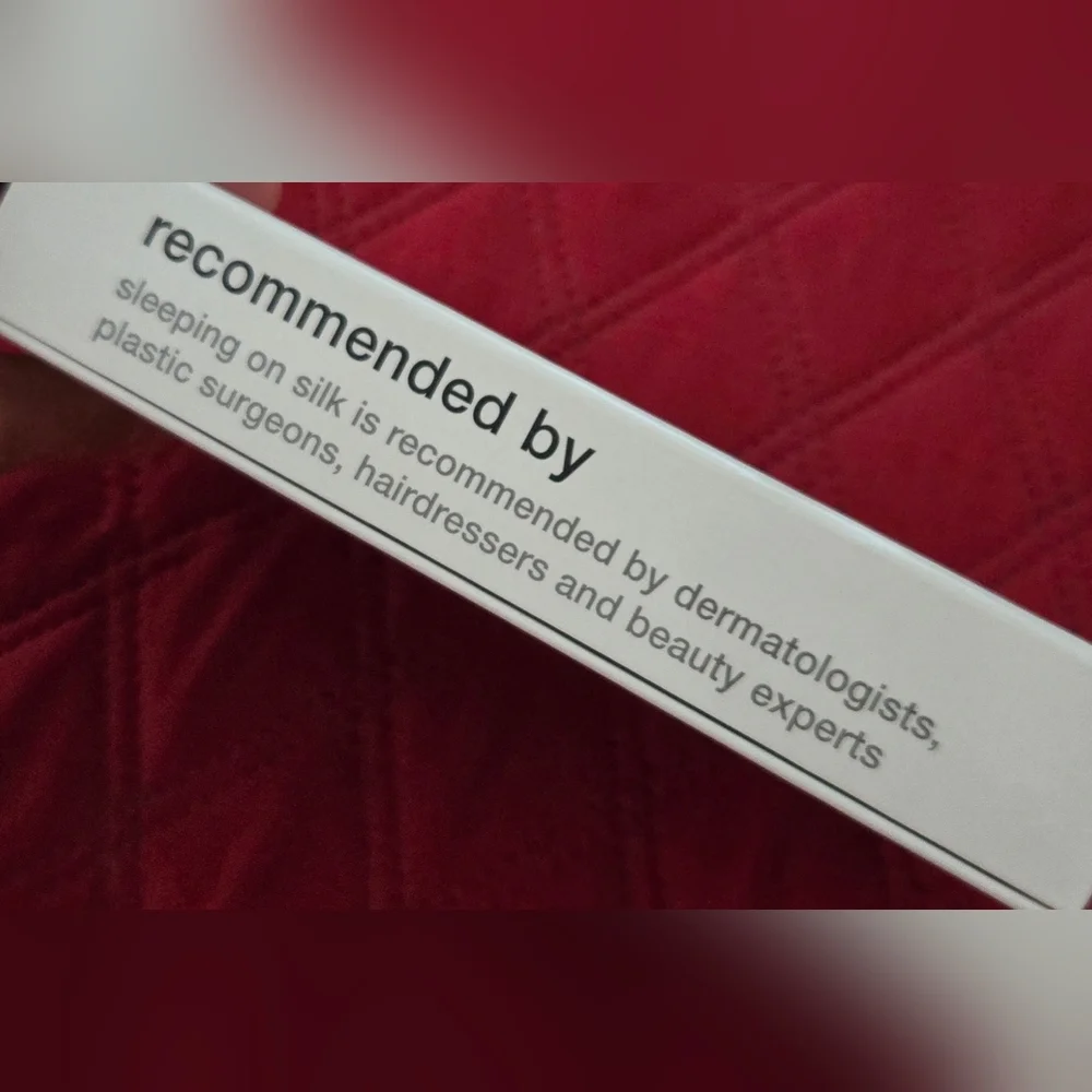 Slip Silk Pillowcase - Elegant White - Picture 4 of 5